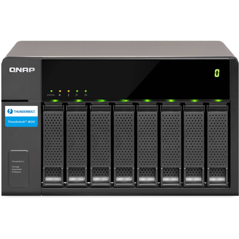 QNAP TX-800P disk array Handleiding