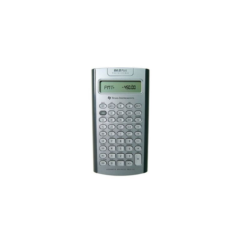Texas Instruments TI BA II Plus Professional rekenmachine Handleiding