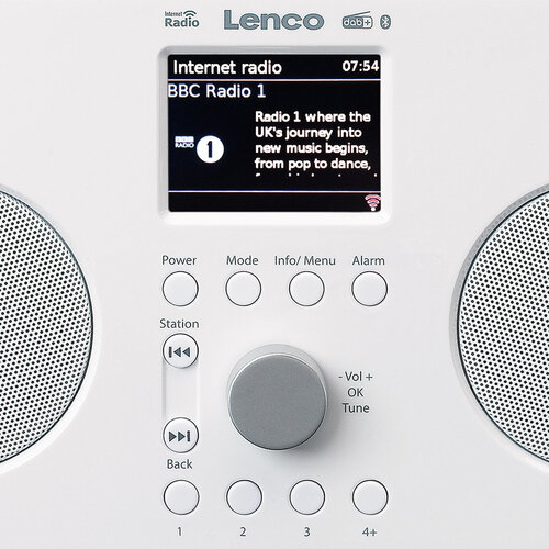 Lenco PIR-645 radio Handleiding