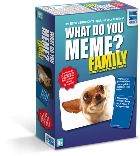 MEGABLEU What Do You Meme? bordspel Handleiding