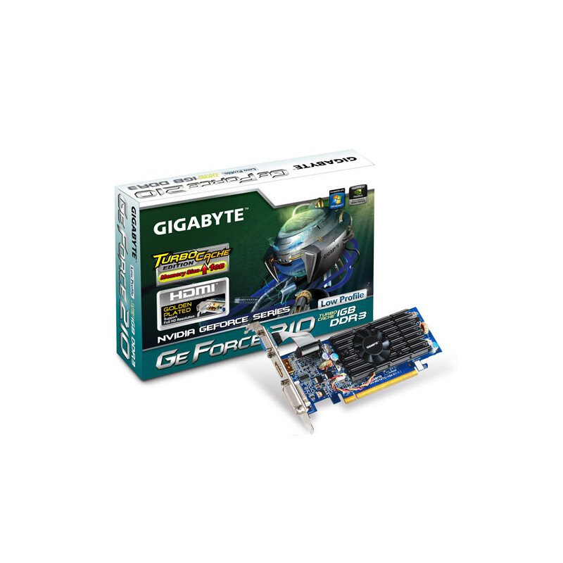 Gigabyte NVIDIA GeForce 210 videokaart Handleiding