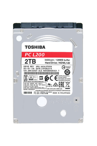 Toshiba L200 harde schijf Handleiding