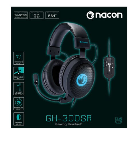 NACON PCGH-300SR headset Handleiding