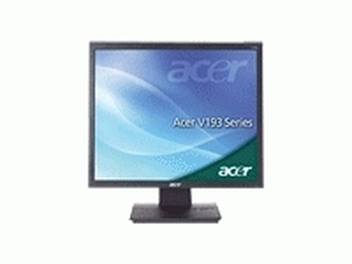 Acer V193 monitor Handleiding