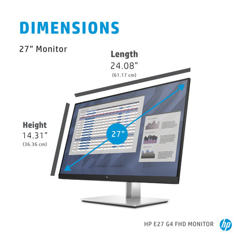 HP E27 G4 monitor Handleiding