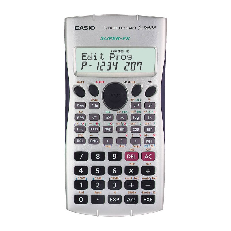 Casio FX-3950P rekenmachine Handleiding