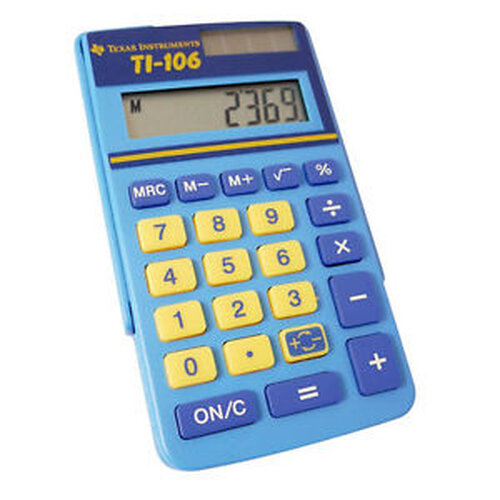 Texas Instruments TI-106 rekenmachine Handleiding