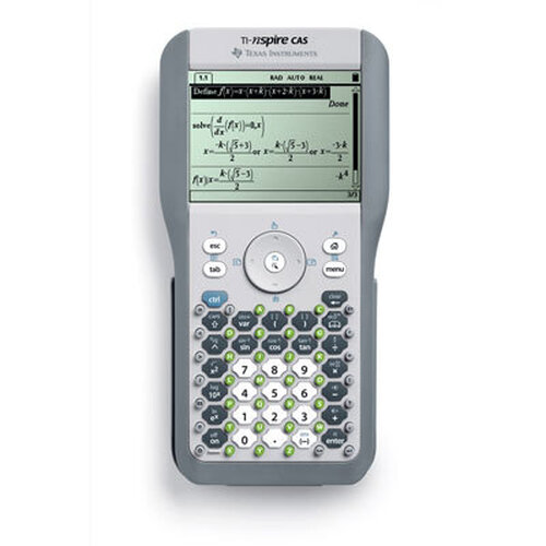 Texas Instruments TI-Nspire CAS rekenmachine Handleiding