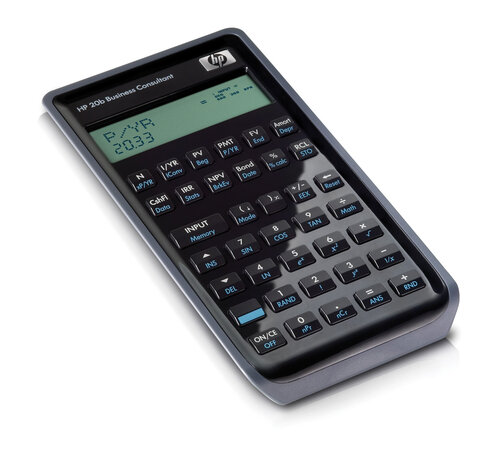 HP 20B rekenmachine Handleiding