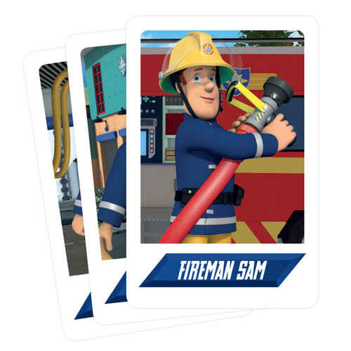 Jumbo Fireman Sam Giant Playing Cards kaartspel Handleiding