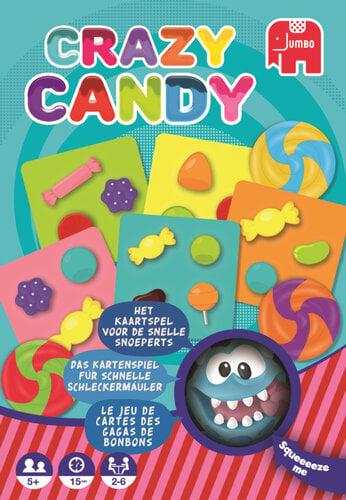 Jumbo Crazy Candy kaartspel Handleiding