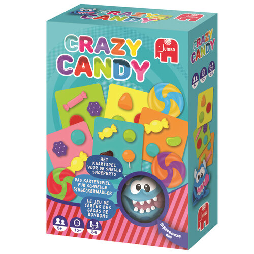 Jumbo Crazy Candy kaartspel Handleiding
