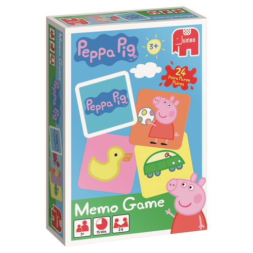 Jumbo Peppa Pig Memo kaartspel Handleiding