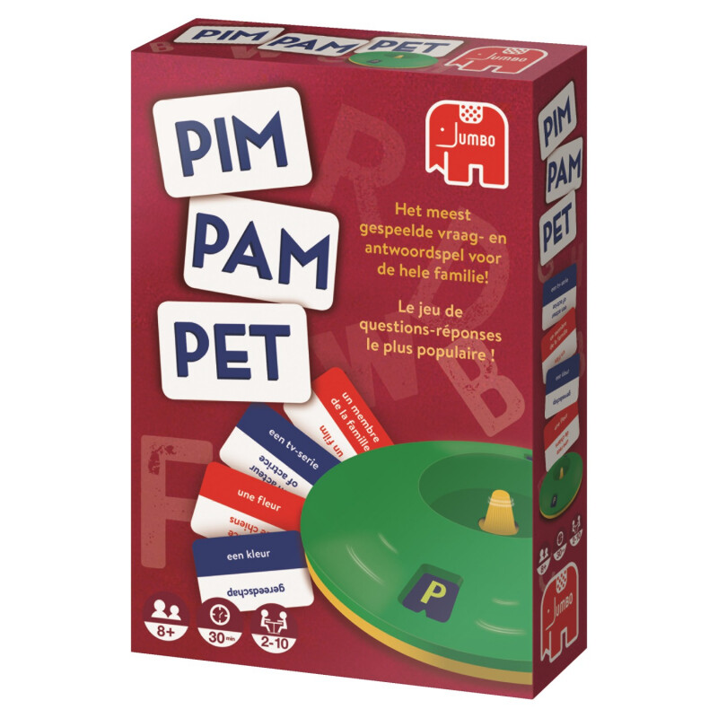 Jumbo Pim Pam Pet Original kaartspel Handleiding