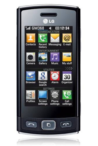LG Cookie Snap GM360i smartphone Handleiding
