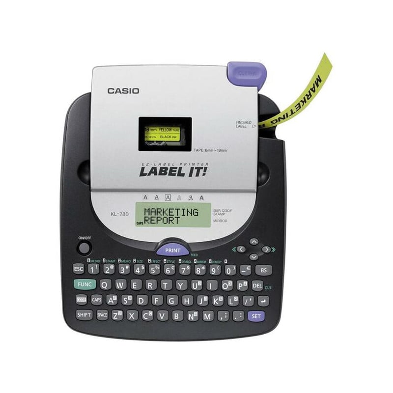 Casio KL-780 labelprinter Handleiding
