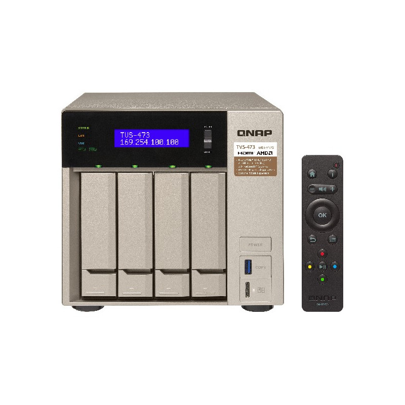 QNAP TVS-473 server Handleiding