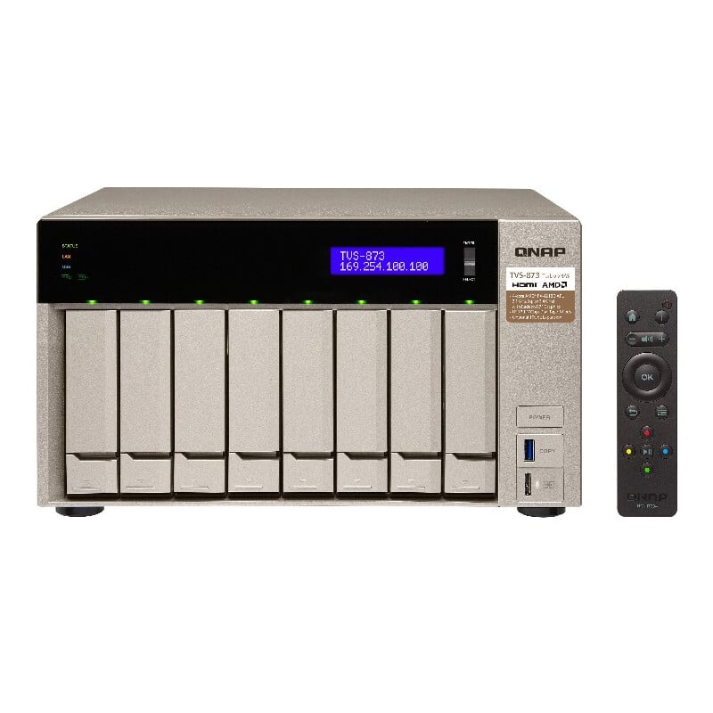 QNAP TVS-873 server Handleiding