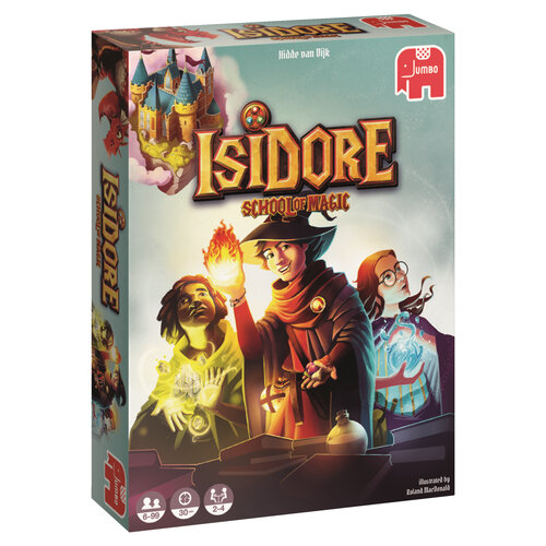 Jumbo Isidore School of Magic bordspel Handleiding