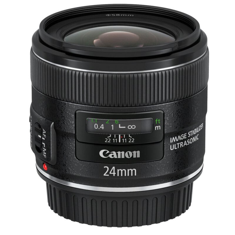 Canon EF 24MM F/2.8 IS USM lens Handleiding