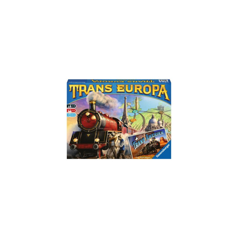 Ravensburger Trans Europa (& Trans Amerika) bordspel Handleiding