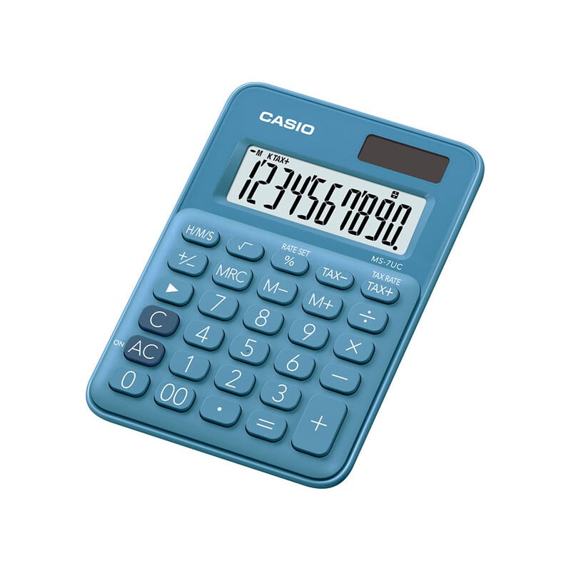 Casio MS-7UC rekenmachine Handleiding
