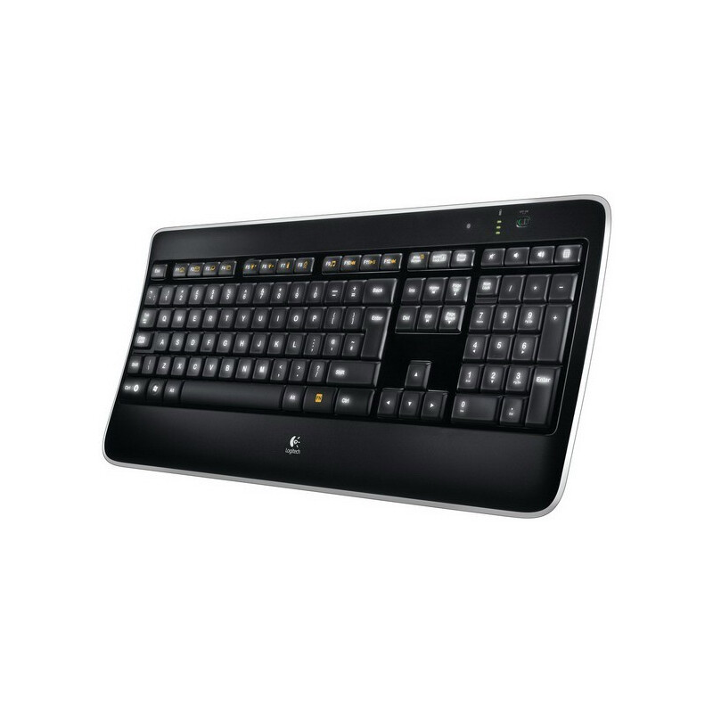 Logitech Wireless Illuminated Keyboard K800 toetsenbord Handleiding
