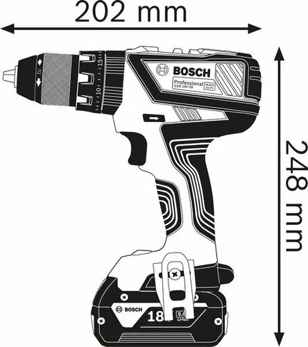 Bosch GSB 18V-28 boormachine Handleiding