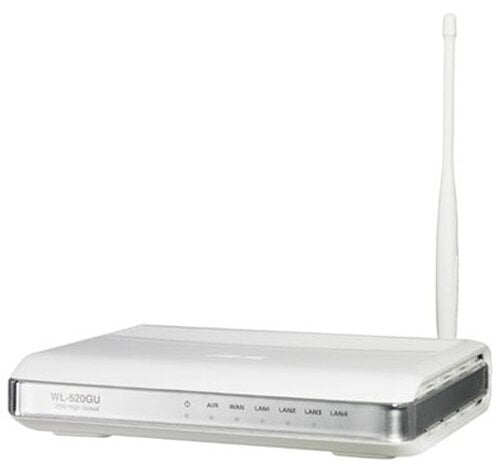 Asus WL-520GU router Handleiding