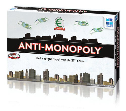 MEGABLEU Anti-Monopoly bordspel Handleiding