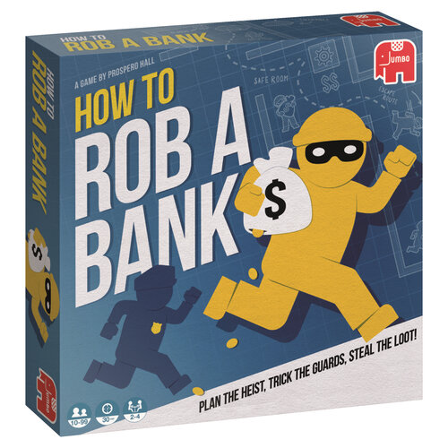 Jumbo How to Rob a Bank bordspel Handleiding