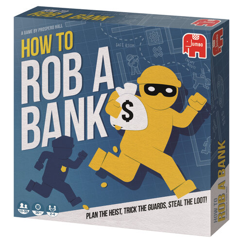 Jumbo How to Rob a Bank bordspel Handleiding