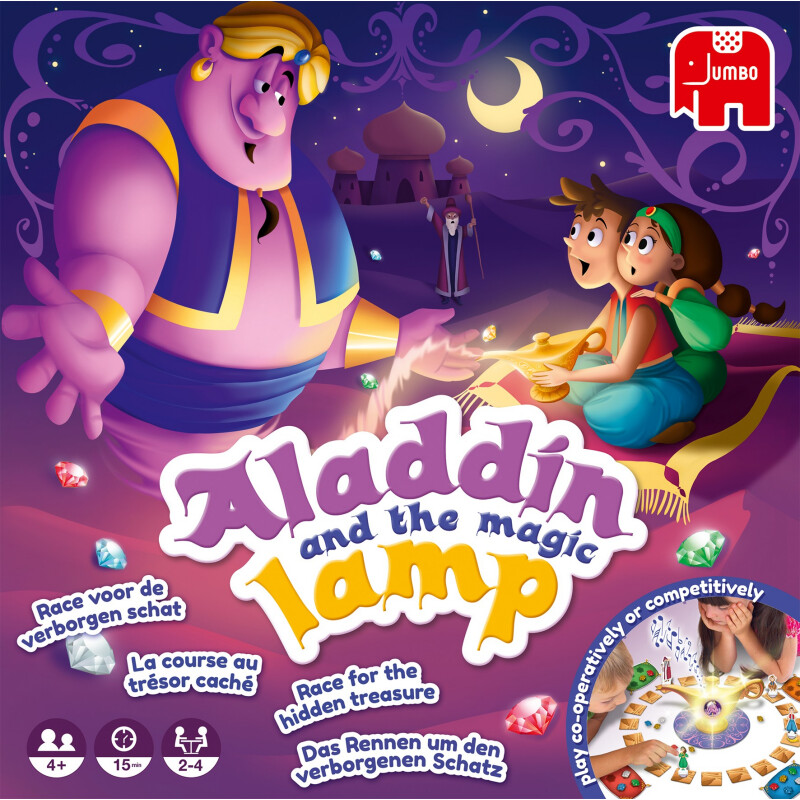 Jumbo Aladdin & the Magic Lamp bordspel Handleiding