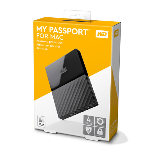 Western Digital My Passport Mac externe harde schijf Handleiding