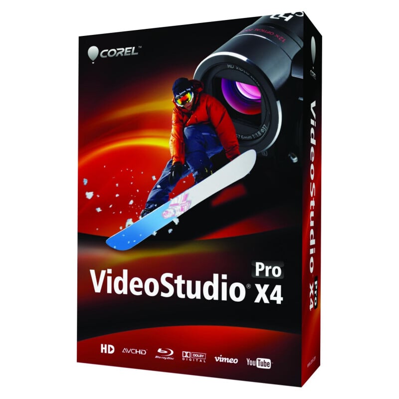 Corel VideoStudio Pro X4 License Media Pack