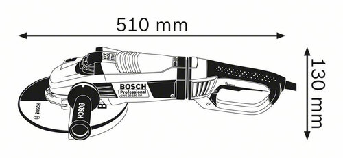 Bosch GWS 26-180 LVI slijpmachine Handleiding
