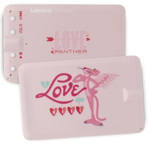 Lenco MPcard Pink Panther mp3 speler Handleiding