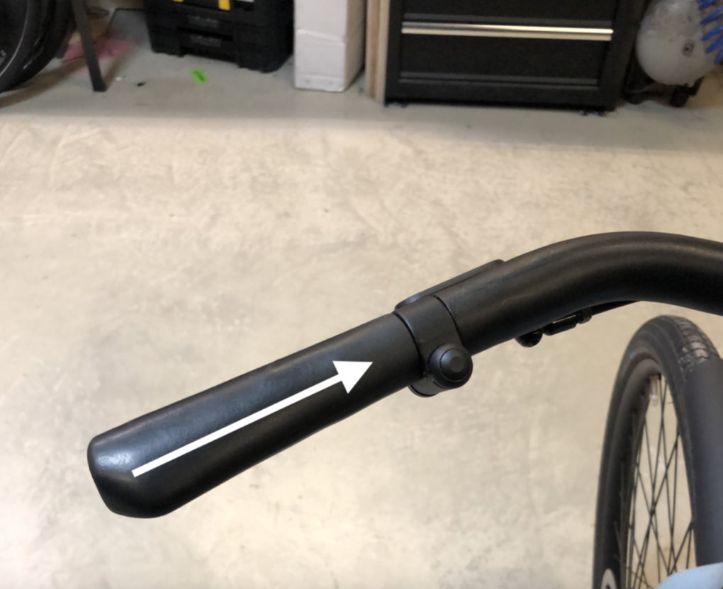 VanMoof Grip repair fiets Handleiding