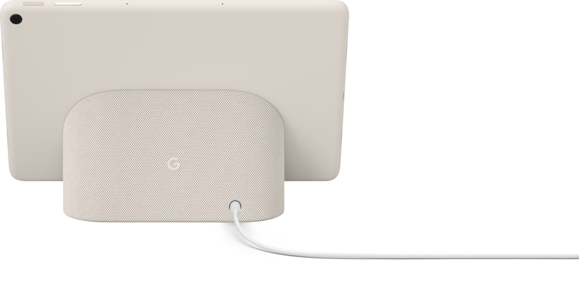 Google Pixel Tablet 128GB Wifi Crème en Oplaaddock met Speaker