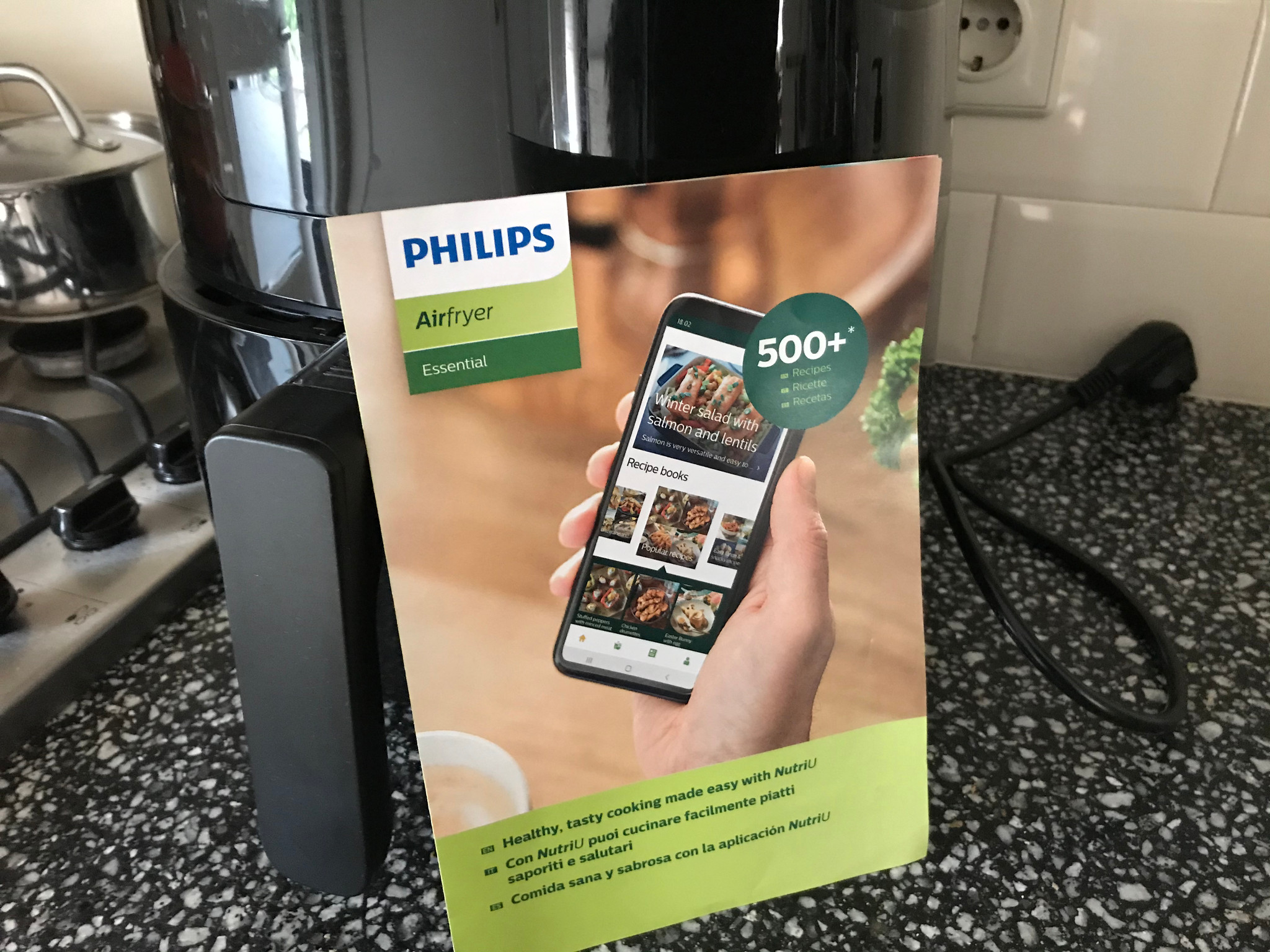 Philips Airfryer XXL Smart Sensing Premium HD9867/90 friteuse Handleiding